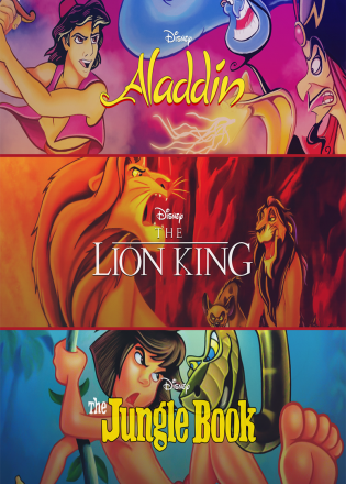 Disney 16-bit Classics: Aladdin + The Lion King + The Jungle Book