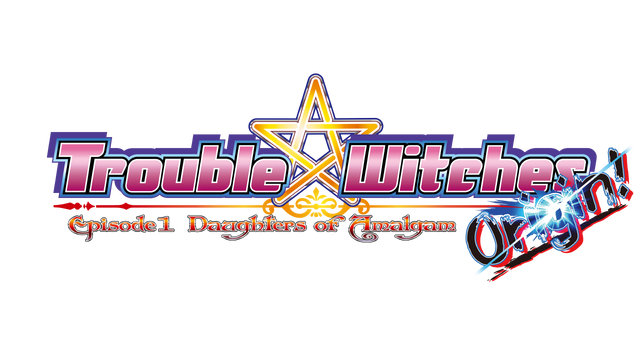 Логотип Trouble Witches Origin - Episode1 Daughters of Amalgam -