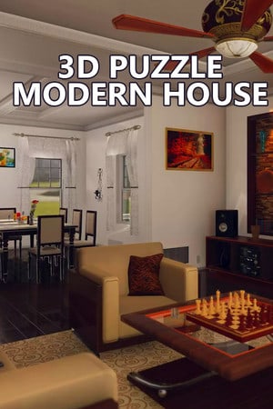 3D PUZZLE - Modern House