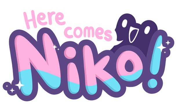 Логотип Here Comes Niko!