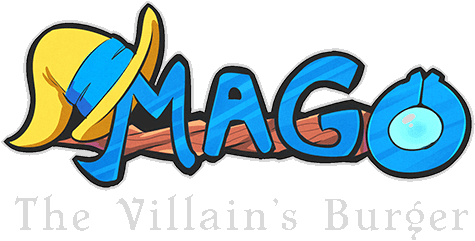 Логотип Mago: The Villain's Burger