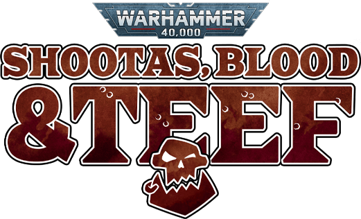 Логотип Warhammer 40,000: Shootas, Blood & Teef