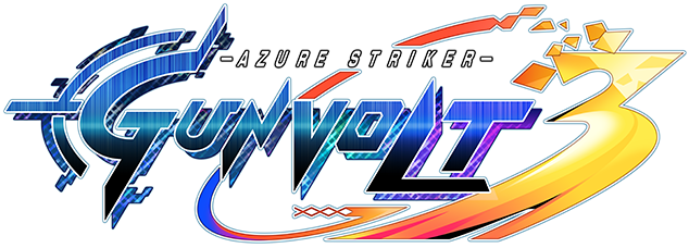 Логотип Azure Striker GUNVOLT 3