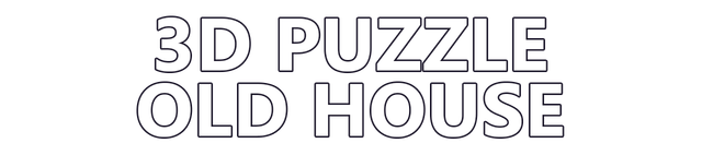 Логотип 3D PUZZLE - Old House