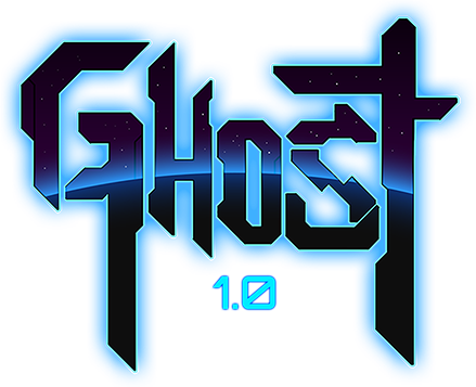 Логотип Ghost 1.0