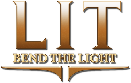 Логотип LIT: Bend the Light